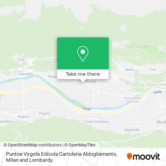 Puntoe Virgola Edicola Cartoleria Abbigliamento map