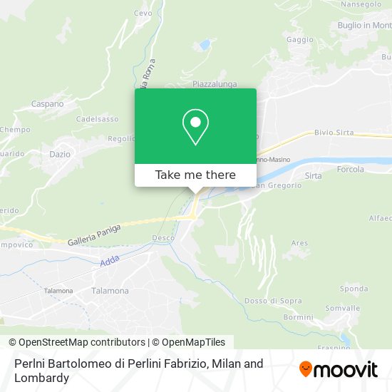 Perlni Bartolomeo di Perlini Fabrizio map