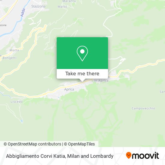 Abbigliamento Corvi Katia map