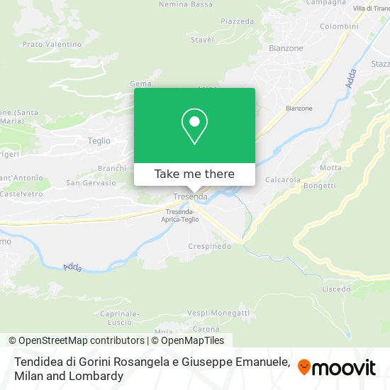 Tendidea di Gorini Rosangela e Giuseppe Emanuele map