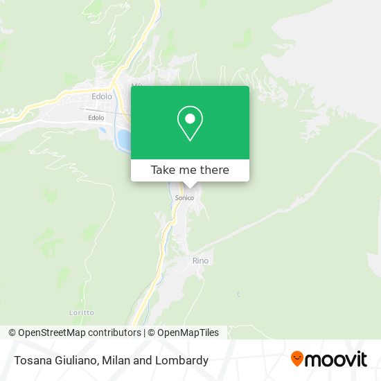 Tosana Giuliano map
