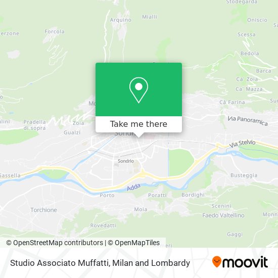 Studio Associato Muffatti map