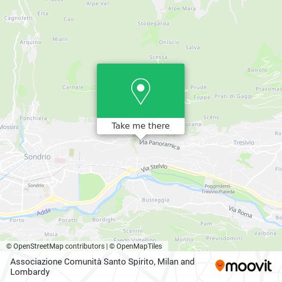 Associazione Comunità Santo Spirito map