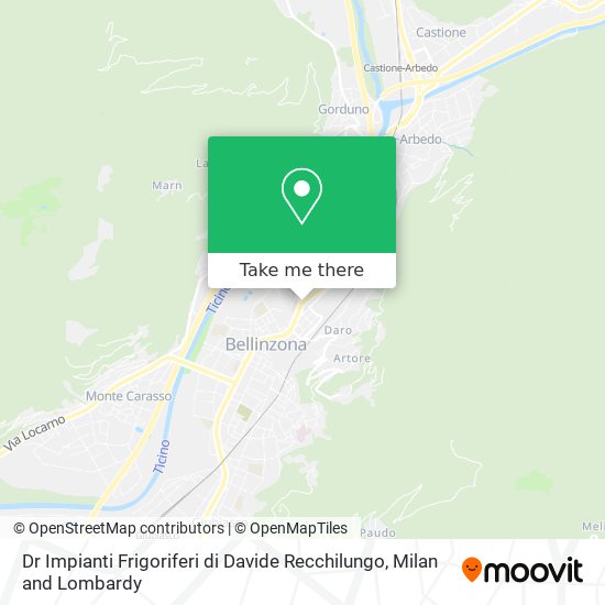 Dr Impianti Frigoriferi di Davide Recchilungo map