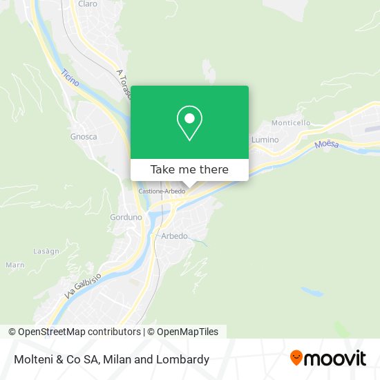 Molteni & Co SA map