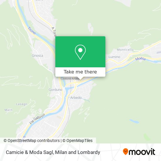 Camicie & Moda Sagl map