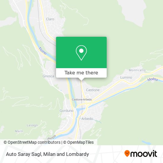 Auto Saray Sagl map
