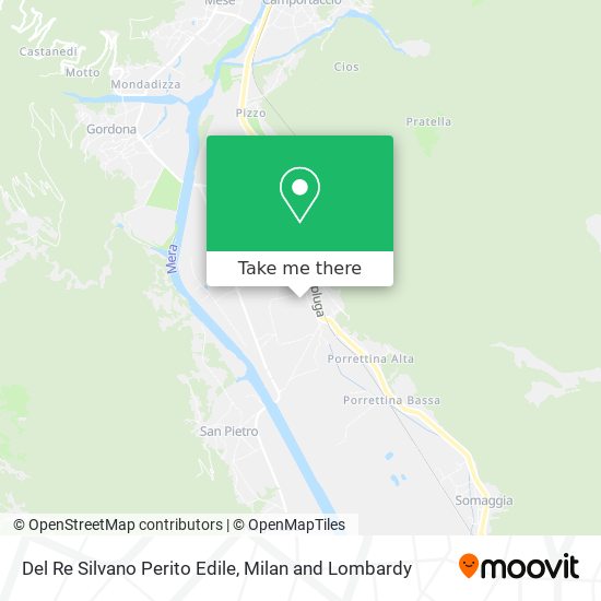 Del Re Silvano Perito Edile map