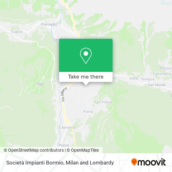 Società Impianti Bormio map