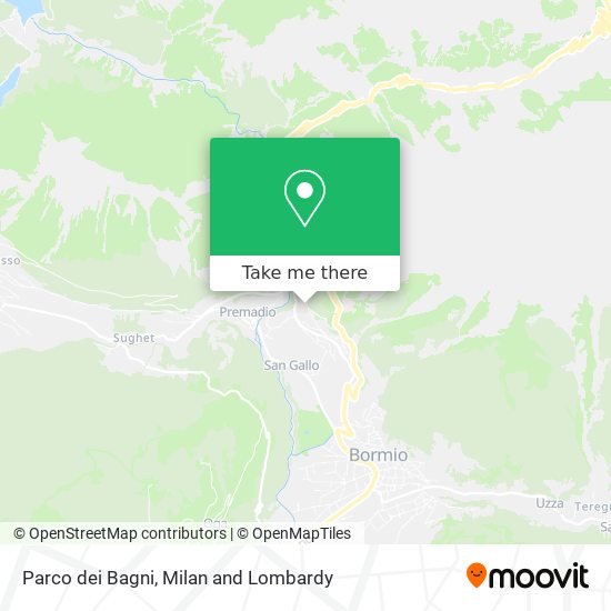 Parco dei Bagni map