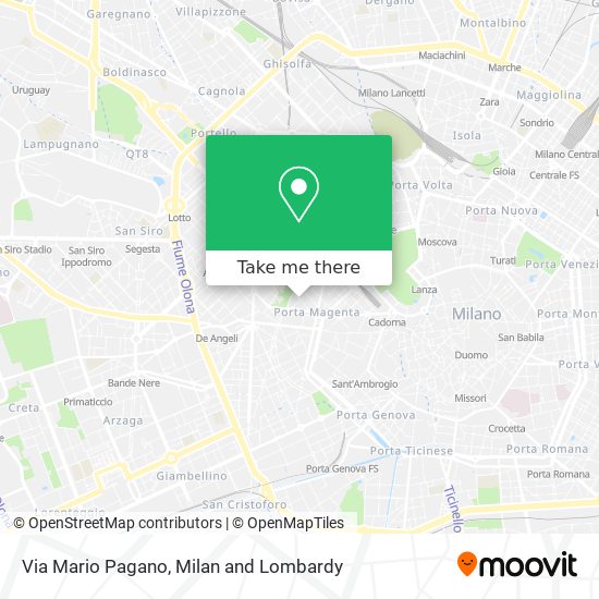 Via Mario Pagano map