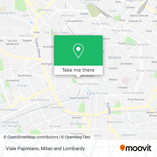 Viale Papiniano map