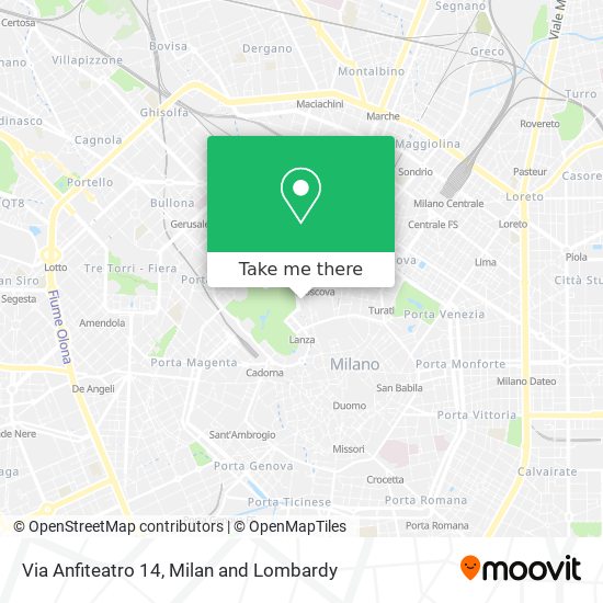 Via Anfiteatro 14 map