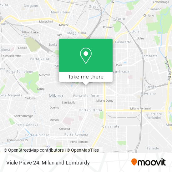 Viale Piave 24 map