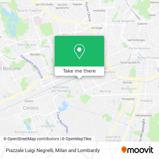 Piazzale Luigi Negrelli map