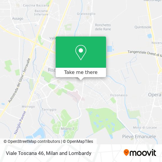 Viale Toscana 46 map