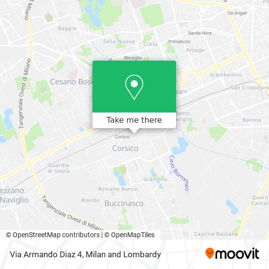 Via Armando Diaz 4 map