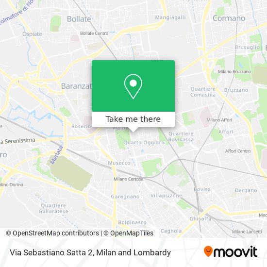 Via Sebastiano Satta 2 map