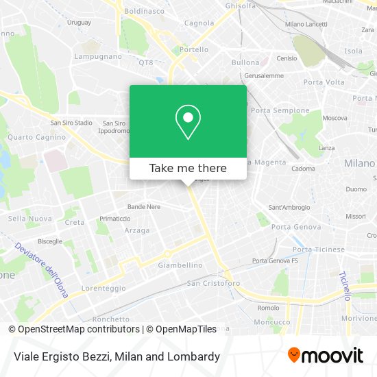 Viale Ergisto Bezzi map