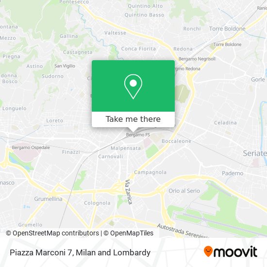 Piazza Marconi 7 map