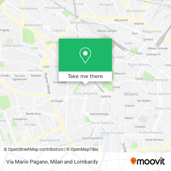 Via Mario Pagano map