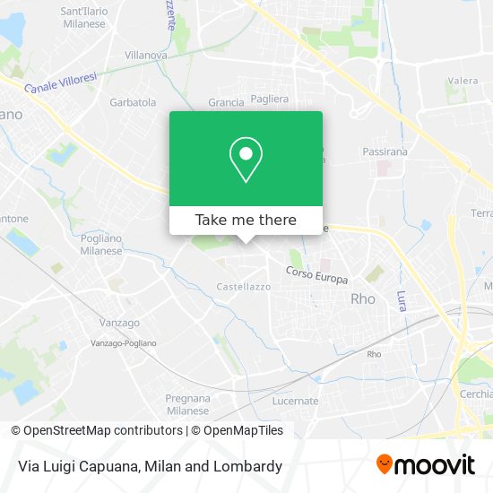Via Luigi Capuana map