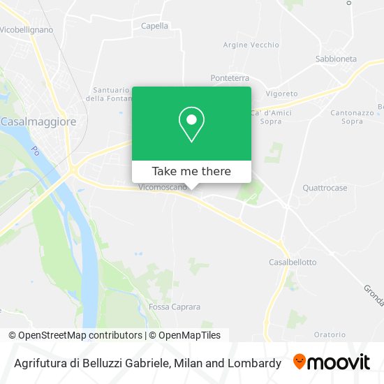 Agrifutura di Belluzzi Gabriele map