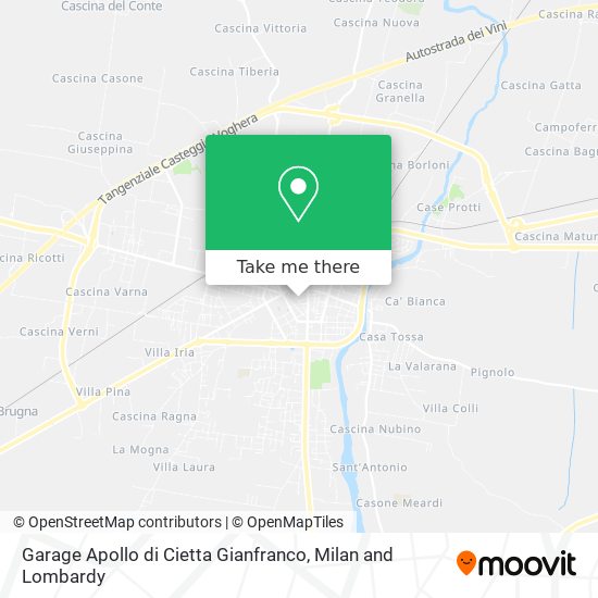 Garage Apollo di Cietta Gianfranco map