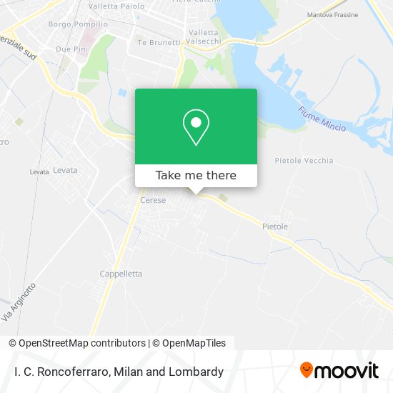 I. C. Roncoferraro map