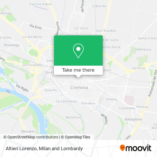 Altieri Lorenzo map