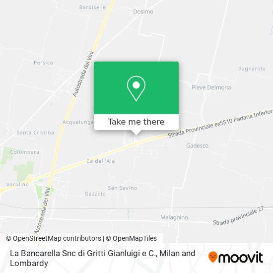 La Bancarella Snc di Gritti Gianluigi e C. map