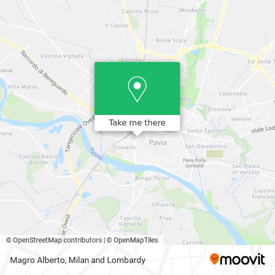 Magro Alberto map