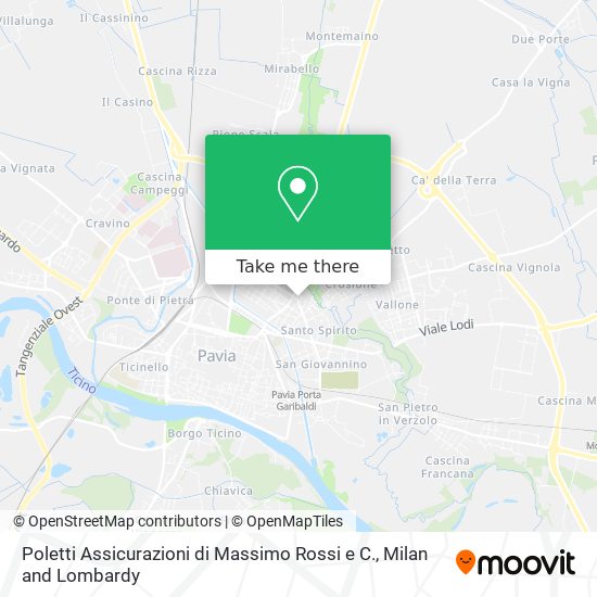 Poletti Assicurazioni di Massimo Rossi e C. map