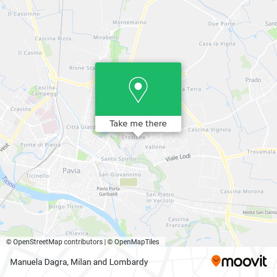 Manuela Dagra map