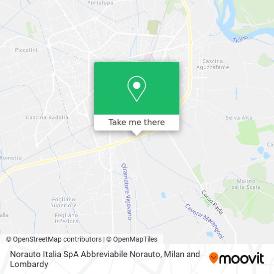Norauto Italia SpA Abbreviabile Norauto map