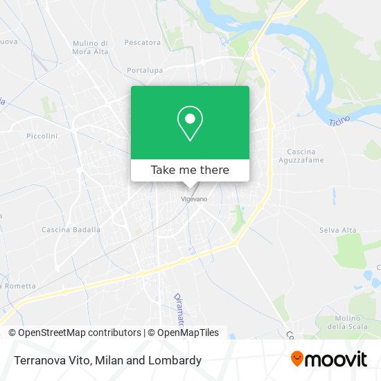 Terranova Vito map