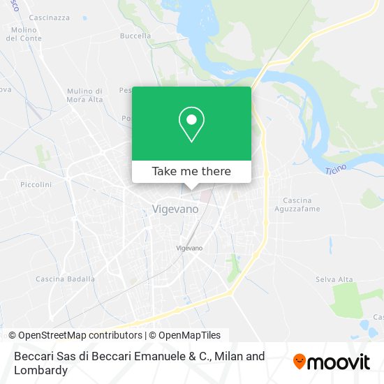 Beccari Sas di Beccari Emanuele & C. map