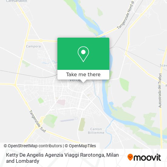 Ketty De Angelis Agenzia Viaggi Rarotonga map