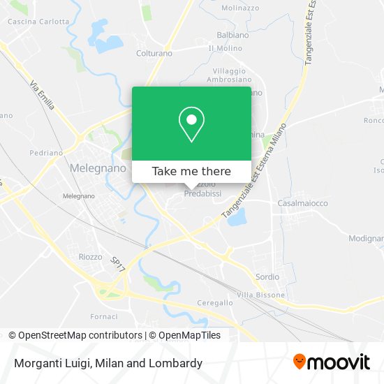 Morganti Luigi map