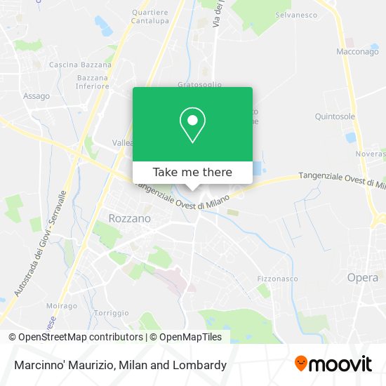 Marcinno' Maurizio map