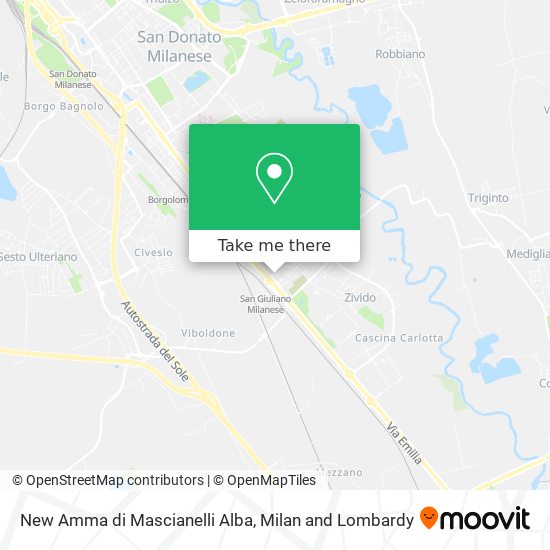 New Amma di Mascianelli Alba map