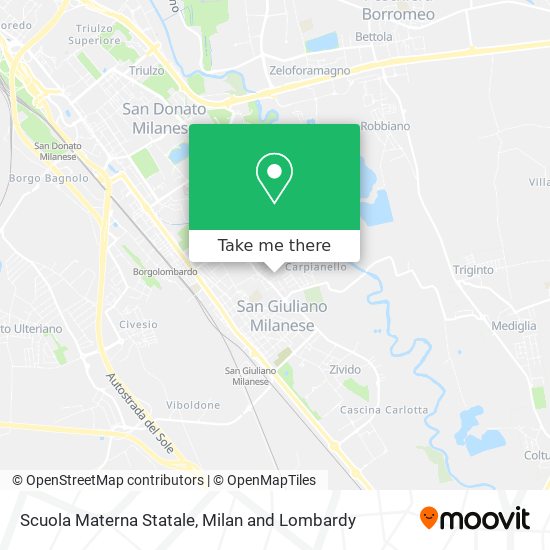 Scuola Materna Statale map