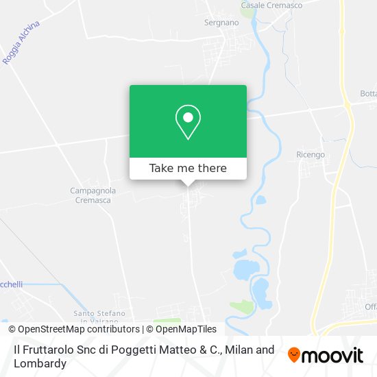 Il Fruttarolo Snc di Poggetti Matteo & C. map
