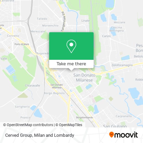 Cerved Group map