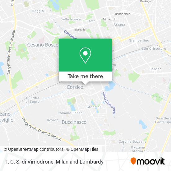I. C. S. di Vimodrone map