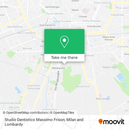 Studio Dentistico Massimo Frison map