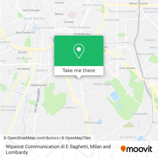 Wipeout Communication di E.Saghetti map