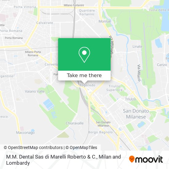 M.M. Dental Sas di Marelli Roberto & C. map