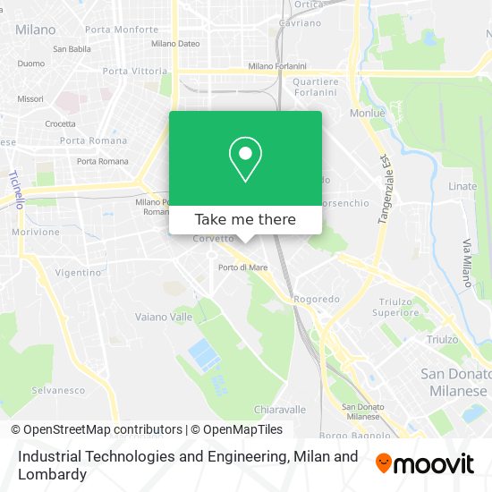 Industrial Technologies and Engineering map