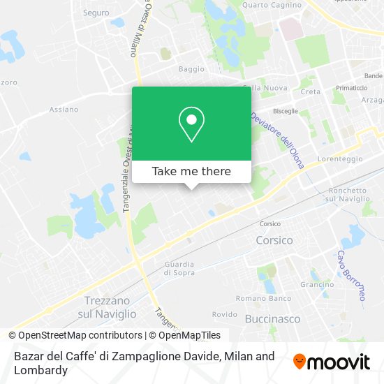 Bazar del Caffe' di Zampaglione Davide map